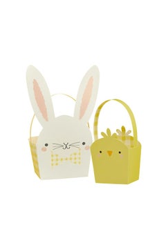 Hootyballoo Easter Bunny & Chick Baskets 5/Pack  - Image 1