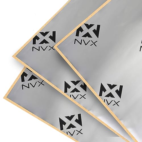 NVX SDDK12 12 Square Feet of Sound Dampening Material 4-Door Kit - Four 12" x 36" Pieces - Image 1
