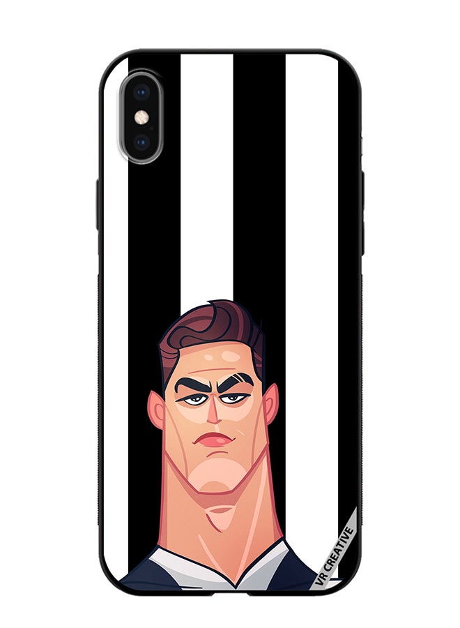 VR CREATIVE Protective Case Cover For Apple iPhone XS Max Cr7 Design Multicolour - Image 1