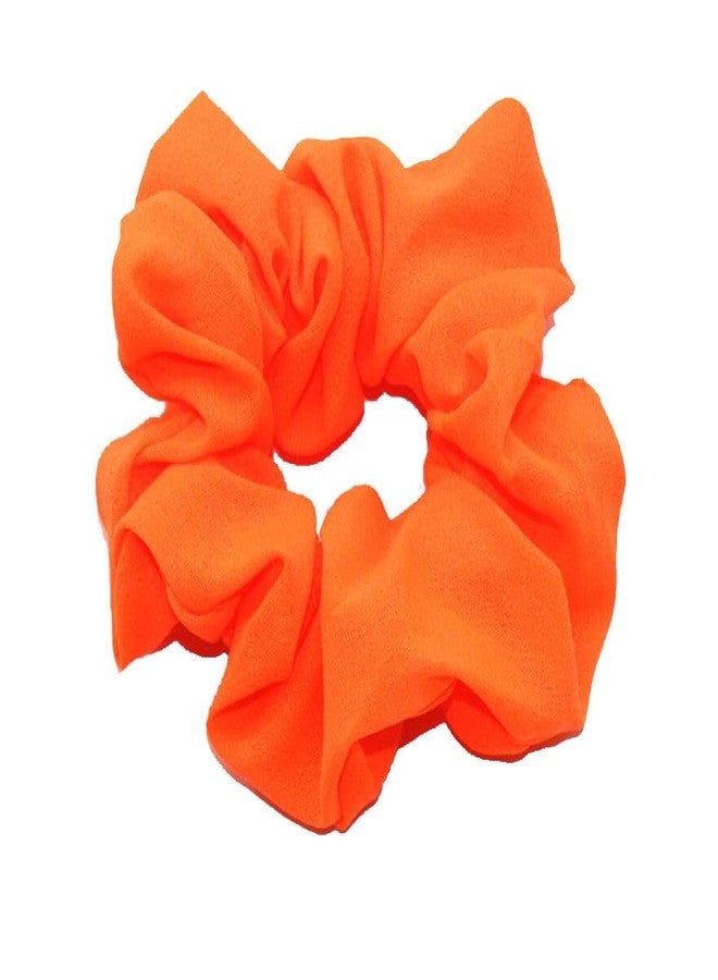 VASANA 7PCS 10 cm/3.9 inch Neon Scrunchies Bright Elastics Soft Bobbles Hair Bands Ponytail Holder Hair Ties Accessories for Women (Random Color) - Image 3