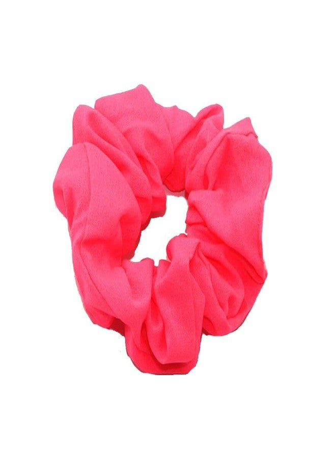 VASANA 7PCS 10 cm/3.9 inch Neon Scrunchies Bright Elastics Soft Bobbles Hair Bands Ponytail Holder Hair Ties Accessories for Women (Random Color) - Image 4
