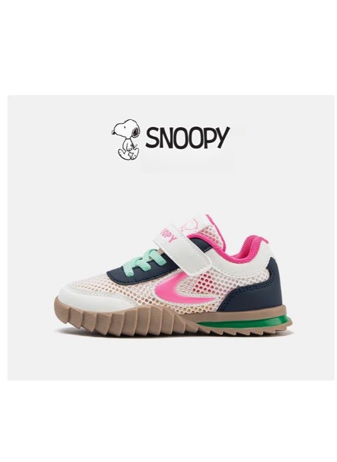 Snoopy Children's Outdoor Breathable Soft Soled Running Shoes  - Image 1