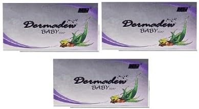 Dermadew Baby Soap 125 gm Pack Of 3  - Image 1