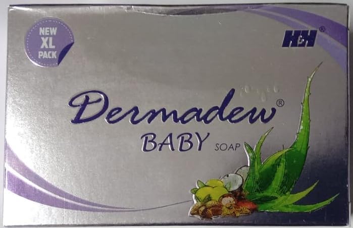 Dermadew Baby Soap 125 gm Pack Of 3  - Image 2