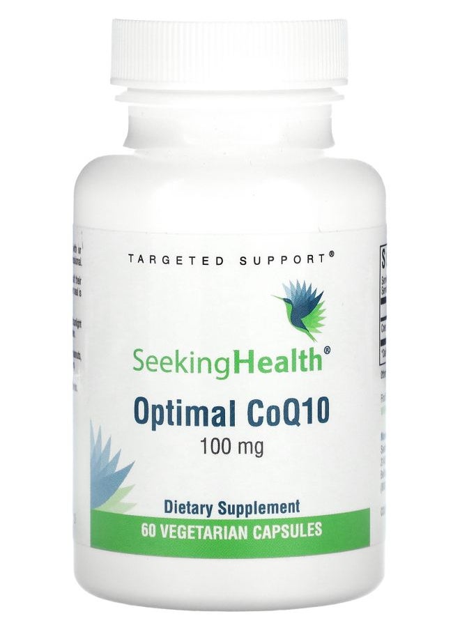 Seeking Health Optimal CoQ10 100 mg 60 Vegetarian Capsules 