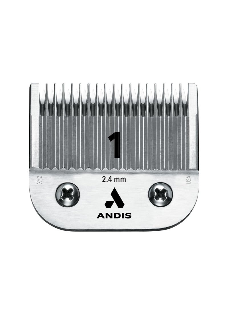 andis - Andis 64465 CeramicEdge CarbonInfused Detachable Clipper Blade Size 1 332Inch Cut Length - Image 1