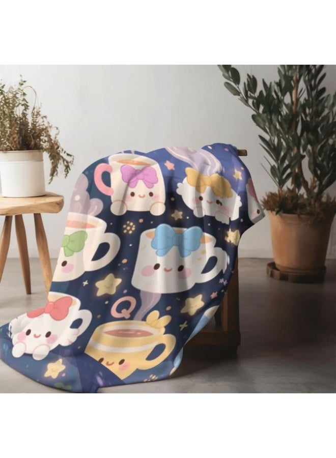 عام Wisdom Fairy (أحدث) بطانية رقيقة من الفانيلا (دافئة ومريحة، ومناسبة للنوم، واستخدام اللعبة، وإزالة الغبار والرمل) 150 سم * 200 سم - 51 - Image 3