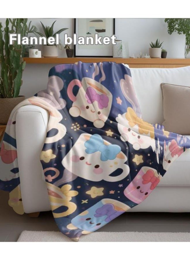 عام Wisdom Fairy (أحدث) بطانية رقيقة من الفانيلا (دافئة ومريحة، ومناسبة للنوم، واستخدام اللعبة، وإزالة الغبار والرمل) 150 سم * 200 سم - 51 - Image 4