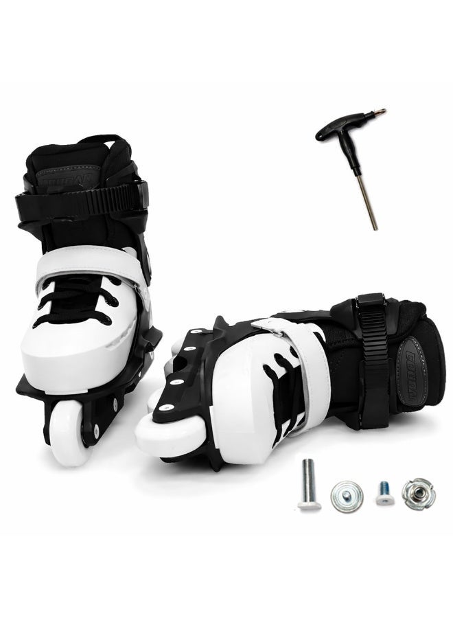 Cougar Aggressive Inline Skates with LED PU Wheels 58mm 88A | ABEC-7 Carbon Steel Bearings | Secure Buckle & Power Strap | Breathable Boot | High-Grip Wheels for Men & Women - Image 3