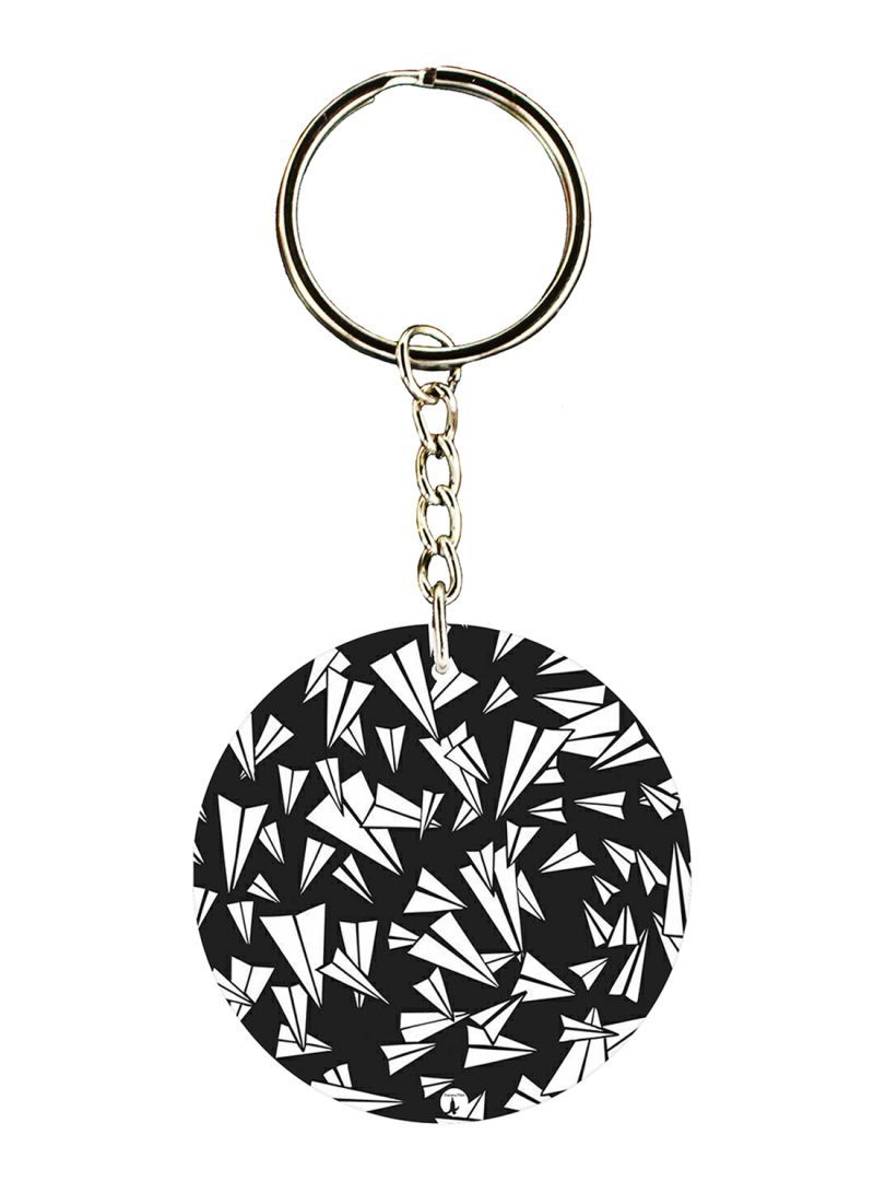 RKN Paper Planes Printed Keychain