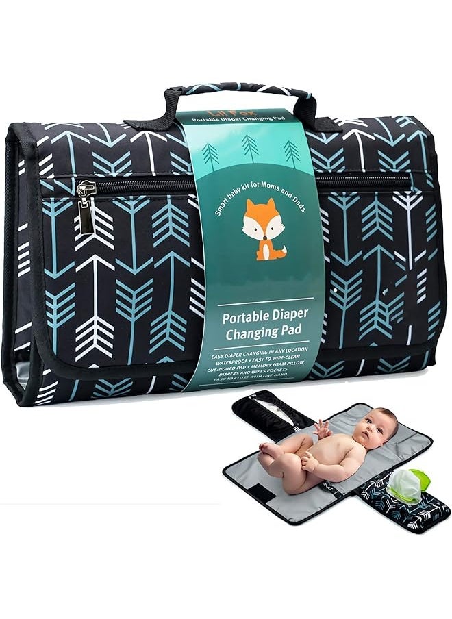 WEMART - Portable Diaper Changing Mat Waterproof Baby Changing Pad Detachable Travel Changing Pad With - Image 1