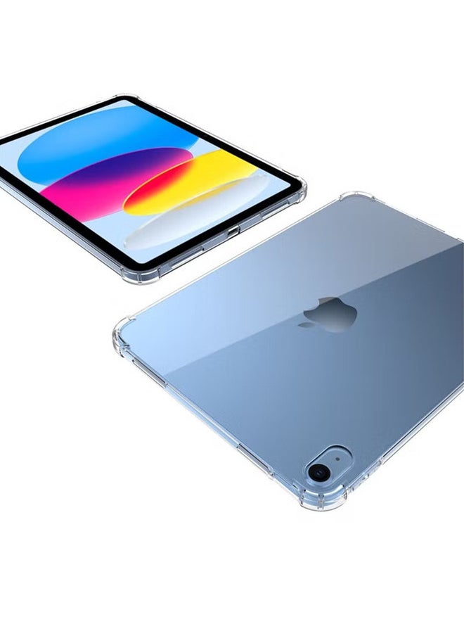 Rock Pow Clear Case for  iPad (A16) 11th 11 inch 2025 Gen iPad 11 Case/Case For iPad 10th Gen Case 2022 iPad 10 Case Clear Transparent Back Cover for 11" iPad 11th 2025/10.9"iPad 10th Gen 2022 Slim Lightweight Transparent Soft Cover  - Image 3
