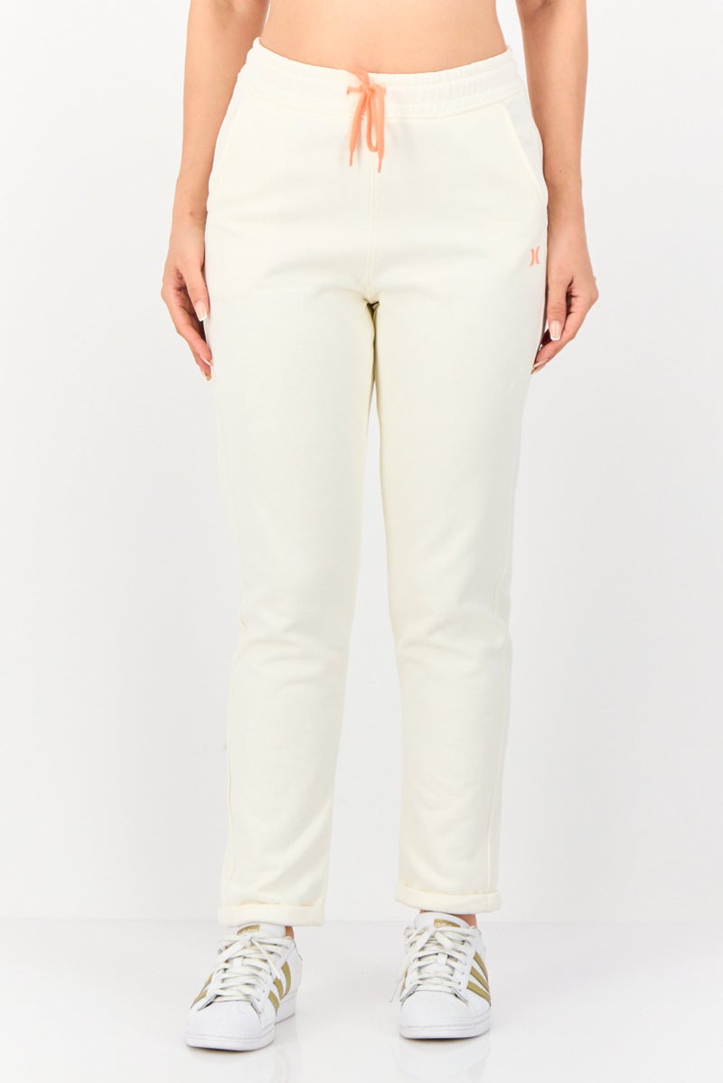 Hurley Women Sportswear Fit Outdoor Jogger Pants, Ivory  - Image 1