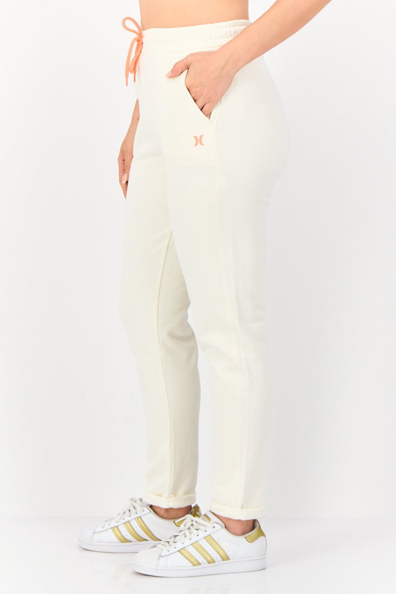 Hurley Women Sportswear Fit Outdoor Jogger Pants, Ivory  - Image 3