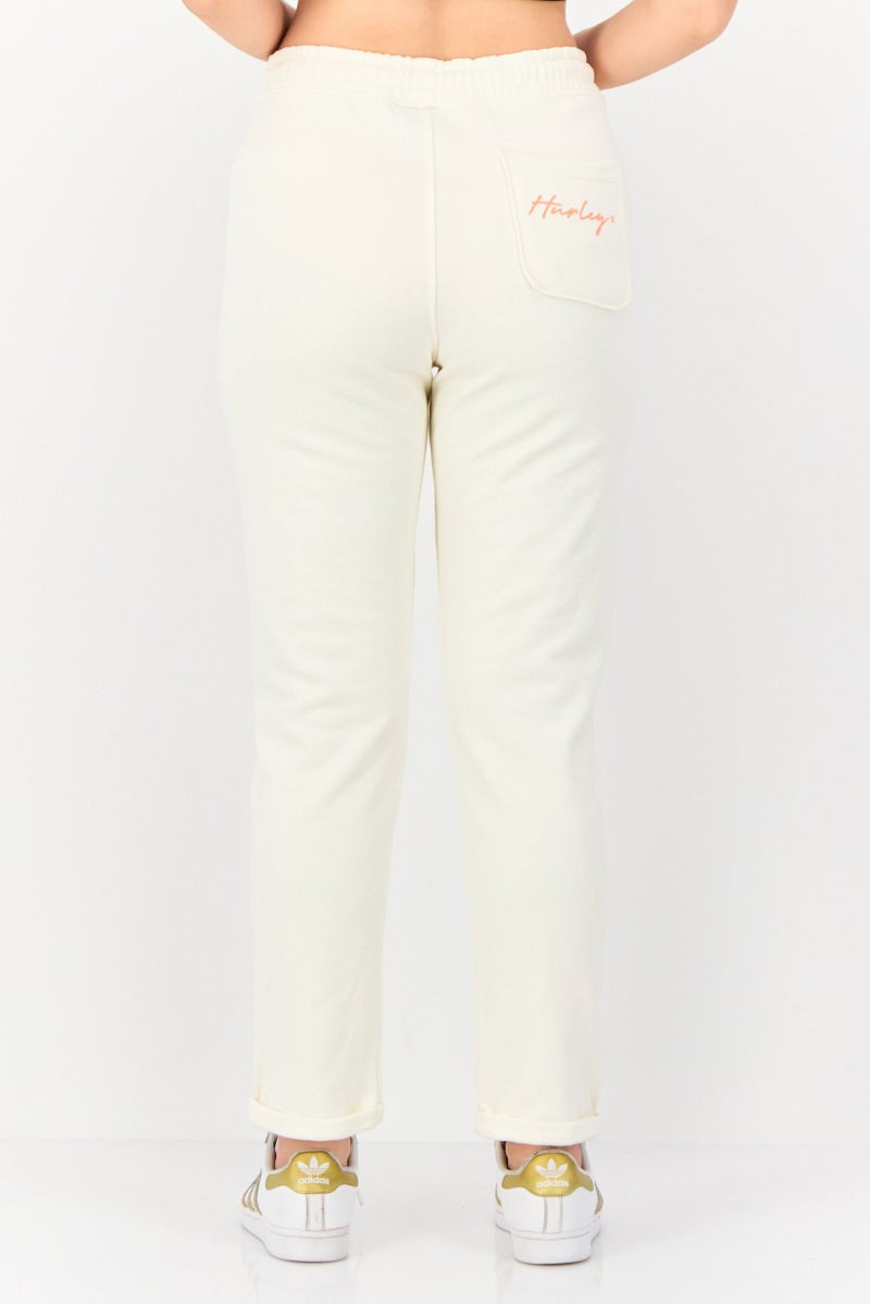 Hurley Women Sportswear Fit Outdoor Jogger Pants, Ivory  - Image 2