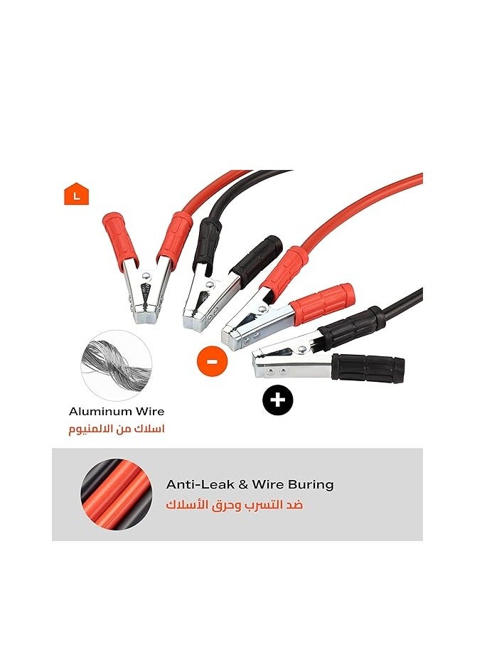 Generic Car Battery Booster Cable 2.5 Meters 600A  - Image 4