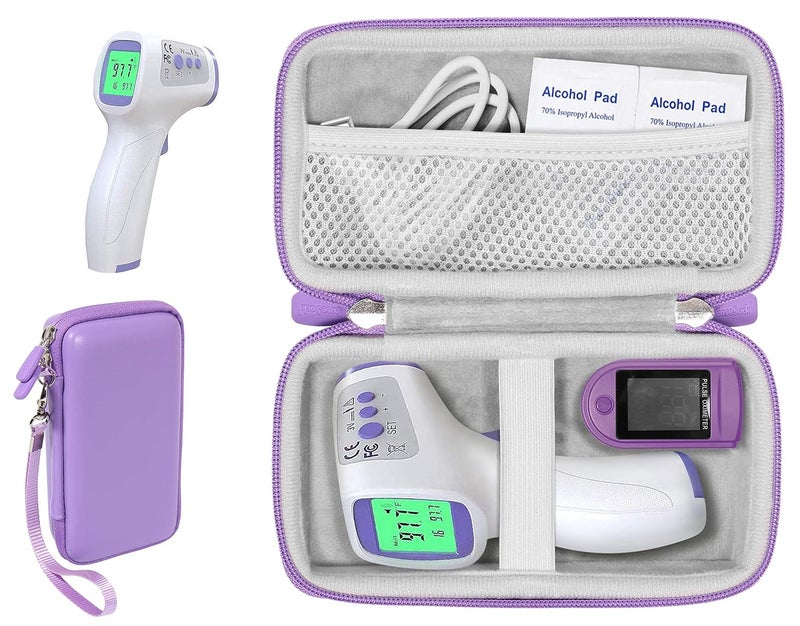 CaseSack Forehead Thermometer case for NonContact Infrared Digital Thermometer Like Vibeey eZthings HALIDODO HIGBRE ALLIRIER AFARELY ROYADVE REDESS iCode SUNNYPLUS BrillianceHair drtulz - Image 1