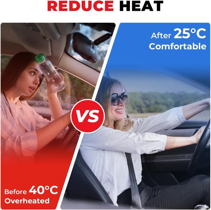 TOYOCO 20% VLT Premium Carbon Car Window Tint Film - 24IN x 100FT - Image 4