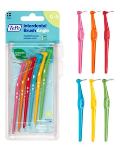 Tepe TEPE Interdental Brush Angle, Angled Dental Brush for Teeth Cleaning, Multi Pack  - Image 1