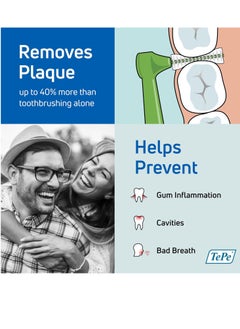 Tepe TEPE Interdental Brush Angle, Angled Dental Brush for Teeth Cleaning, Multi Pack  - Image 3