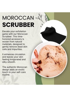 Al Kassal Moroccan Spa Collection 5 Luxurious Products with Handcrafted Moroccan  Soap, Moroccan Scrubber, Ghassoul and Aker fassi - Unveil Morocco's Beauty Secrets  - Image 5