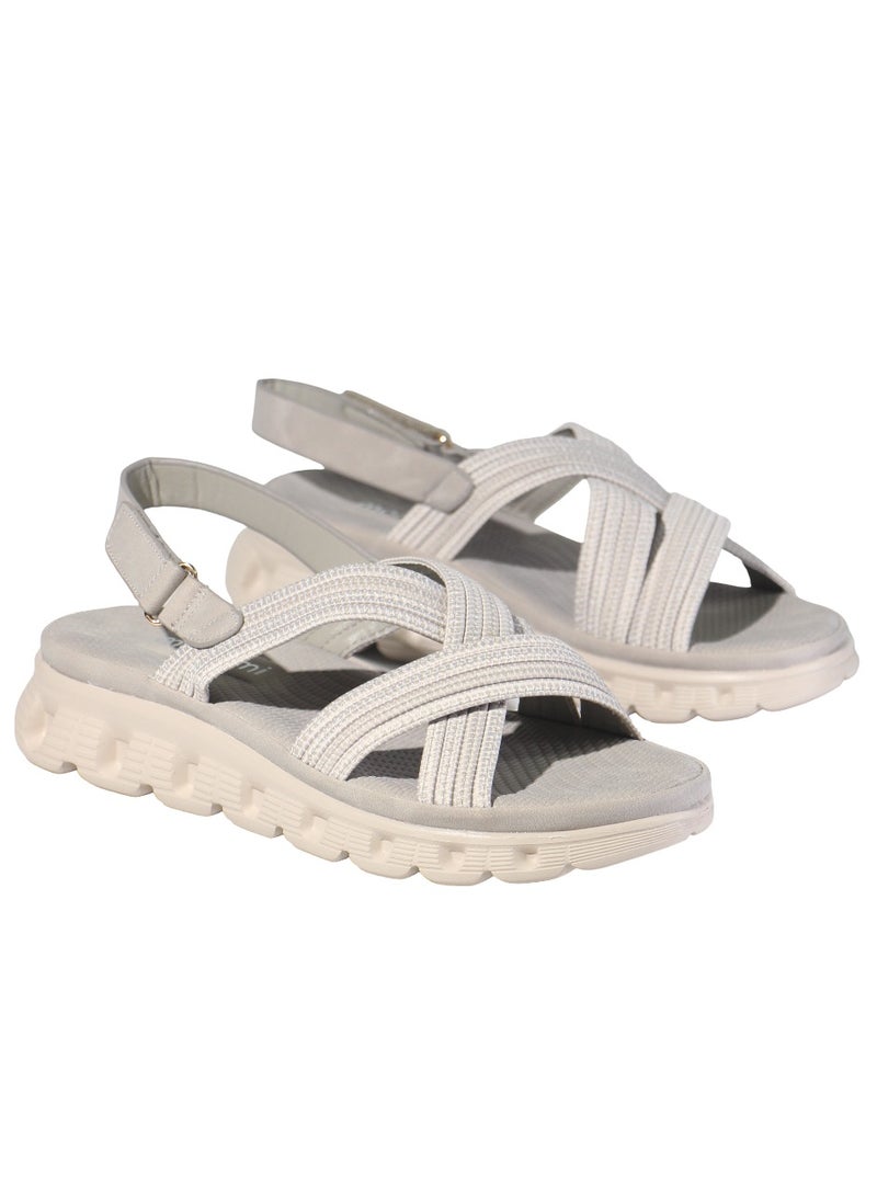 Mon ami Women's Platform Sandals | Adjustable Strap Open Toe Shoes | Stylish, Comfortable, Breathable, and Durable Ladies Footwear for Summer, Perfect Casual Sandals for Women and Girls - Image 1