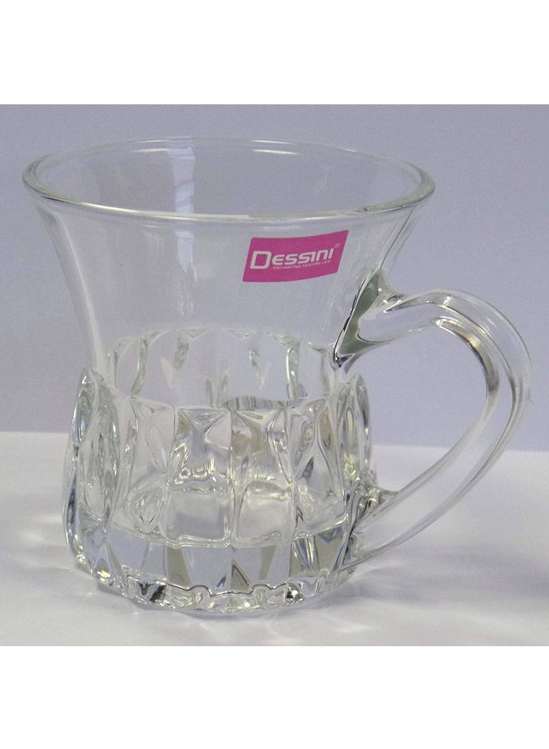 Dessini Regina 6PCS TEA GLASS CUPS SET - Image 3