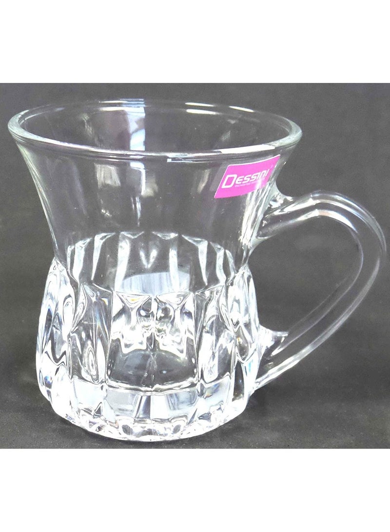 Dessini Regina 6PCS TEA GLASS CUPS SET - Image 2