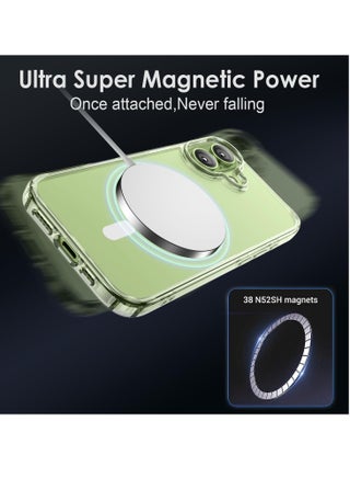 iPhone 17 Magsafe Case Wireless Charging Support Slim Clear Magnetic Cover for iPhone 17 Shockproof Phone Cover for iPhone 17 6.1 inch - view 4