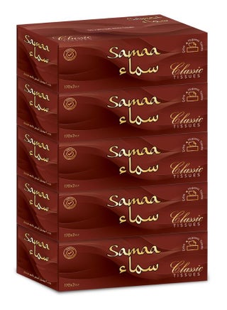 Facial Classic Soft White Tissues Boxes 170 Sheets 2Ply Pack of 5 - pzsku/Z47A0536444BF31A7EDEEZ/45/1746223246/361a6f57-55a3-4c36-bbcb-9987e7f8a44e