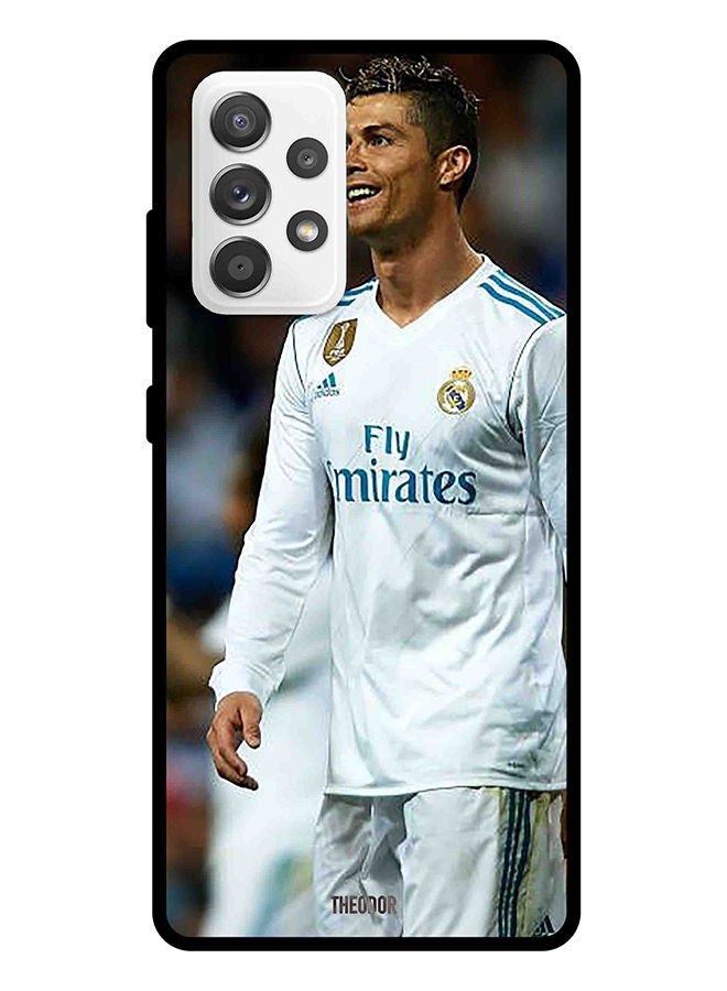 Theodor Protective Case Cover For Samsung Galaxy A52 Ronaldo smiling - Image 1