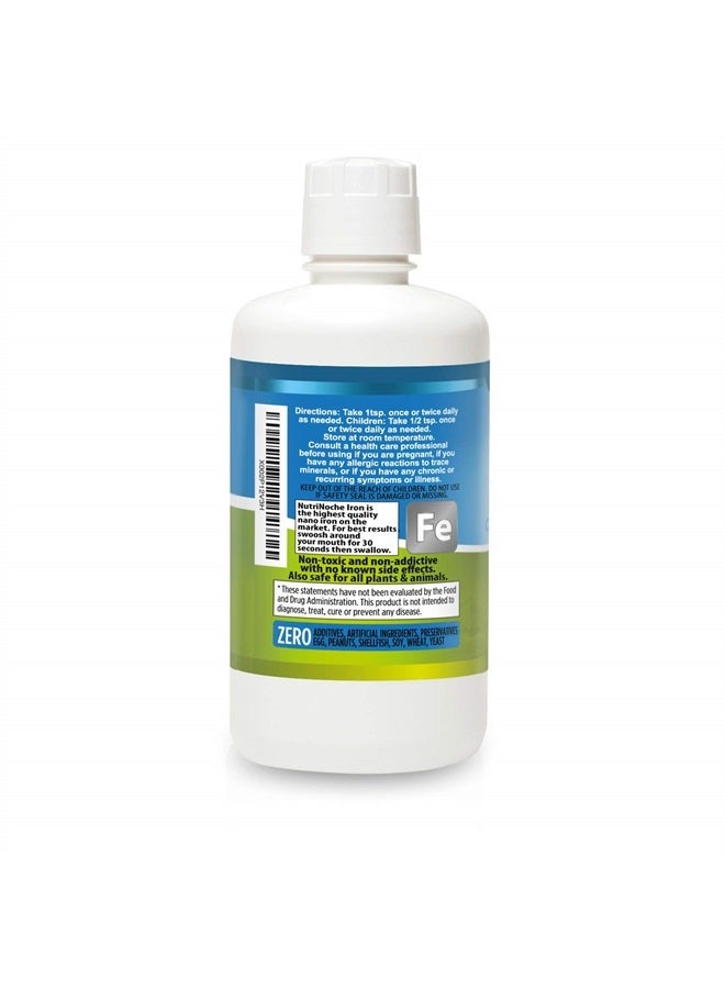 NutriNoche Pure Crystalline Liquid Iron Supplement - 30 ppm - Colloidal Minerals - Image 2