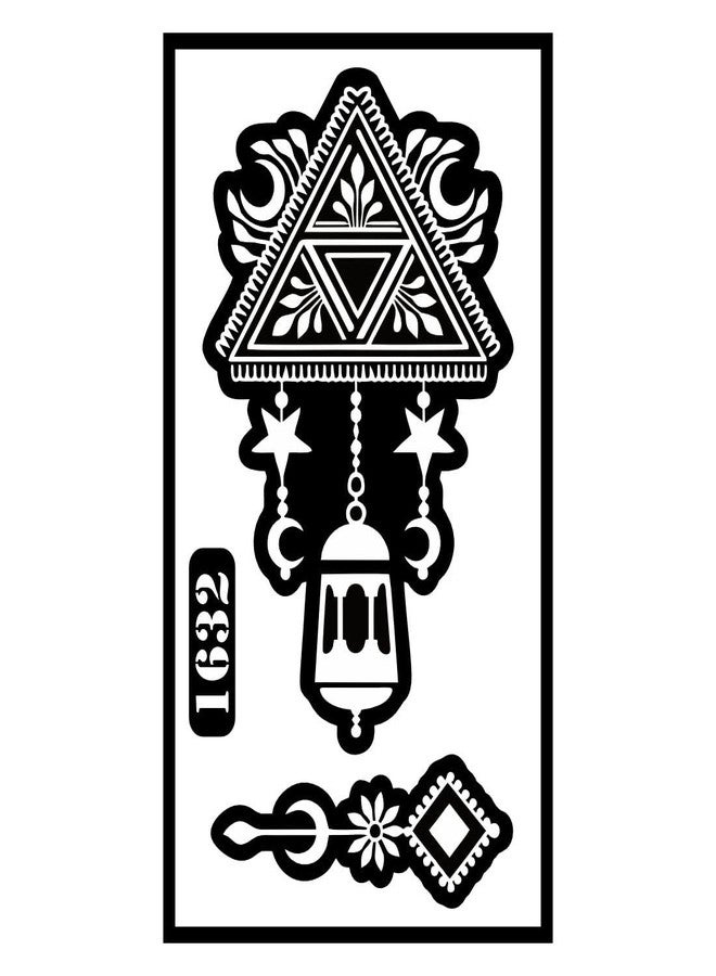 ORDERSHOCK Iftar Motifs mehndi stencil design special for Eid - Image 1