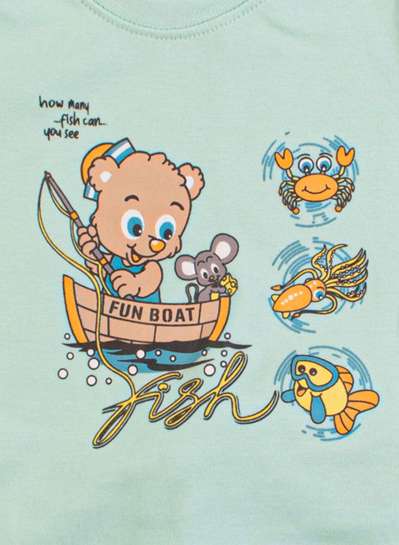 Zercon Summer Pajama Set for Newborn Babies 6303 - Image 2