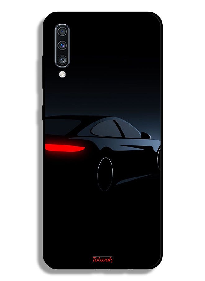 Tolwak غطاء حماية لهاتف Samsung Galaxy A70 - سيارة داكنة  - Image 1