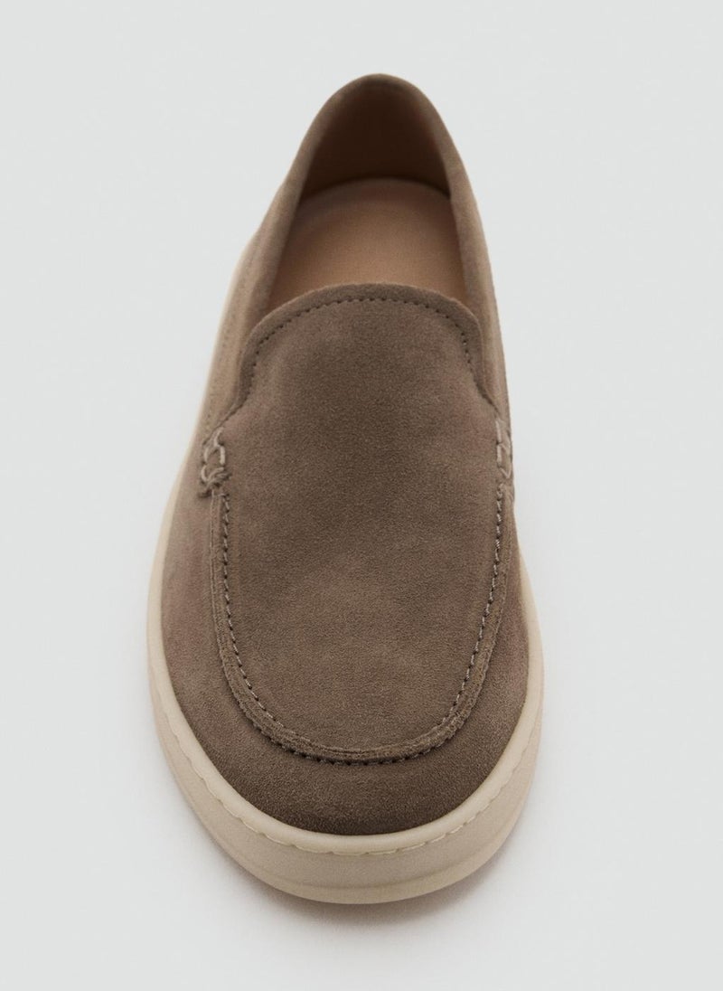 Mango Man Casual Slip Ons Split Shoes  - Image 4