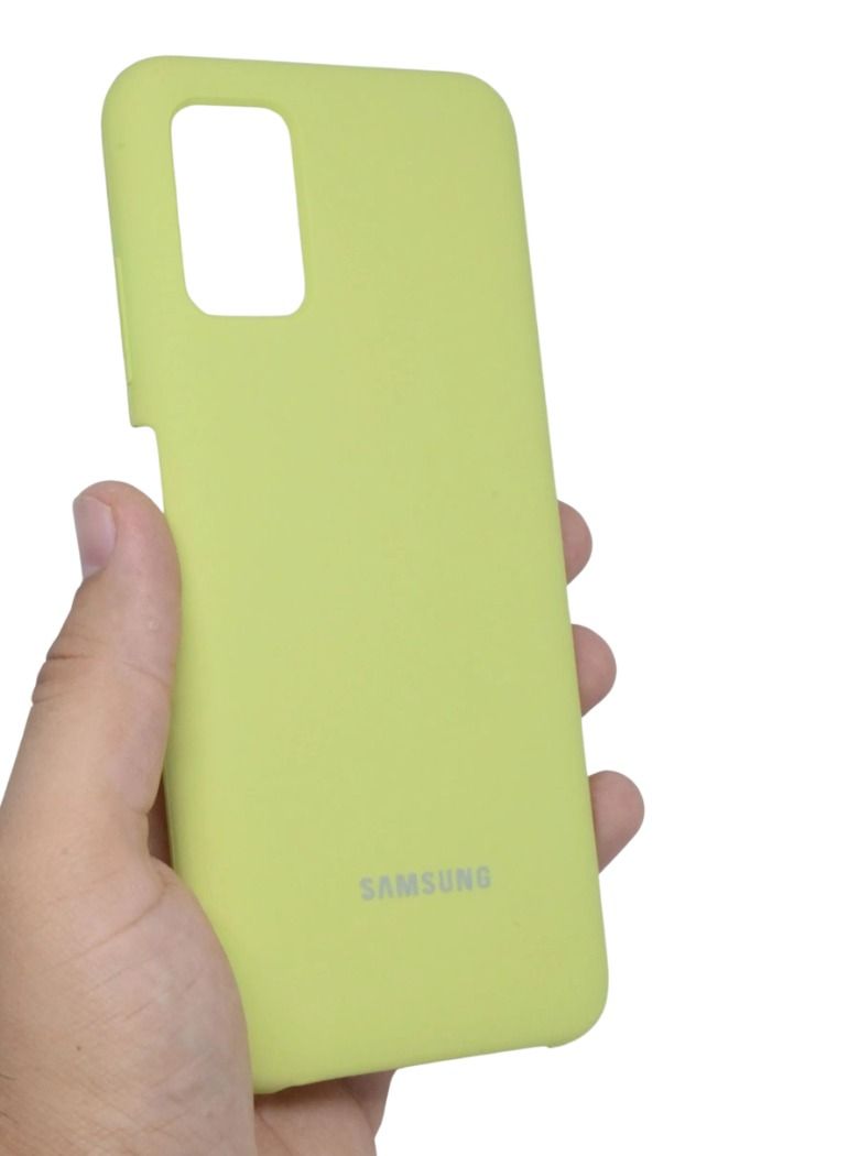 جالاكسي جراب واقٍ من السيليكون لهاتف Samsung Galaxy A03S غطاء نحيف أنيق مع بطانة داخلية من الألياف الدقيقة - Image 3