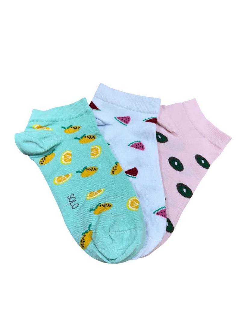 سولو حريمي سوكيت منقوش باك 3 - Image 1