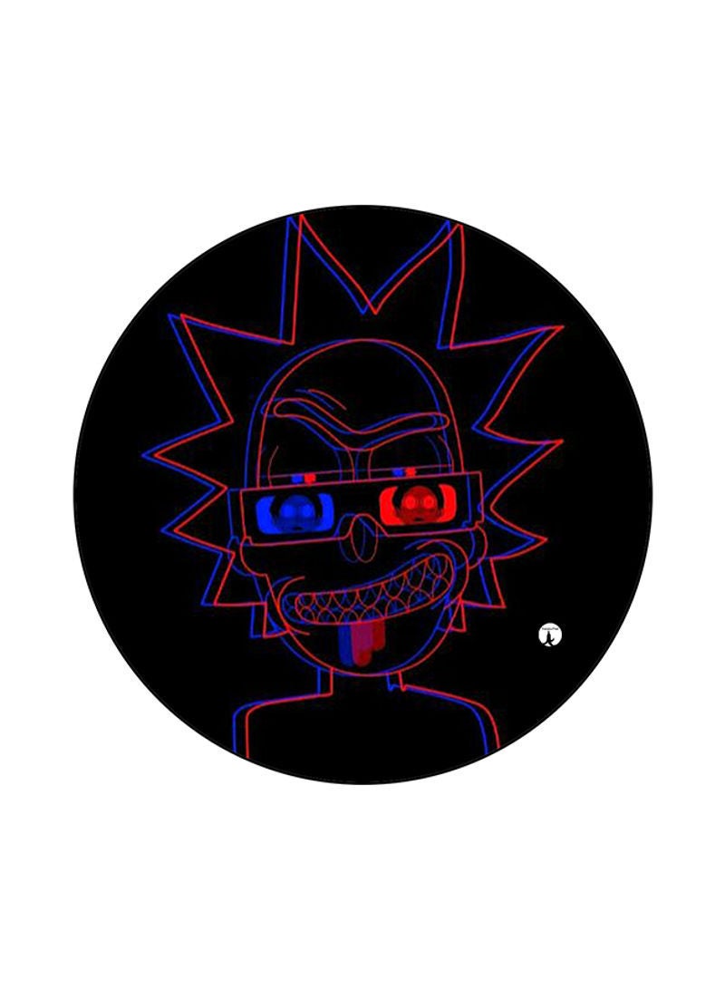 Rick And Morty Print Mouse Pad Multicolor