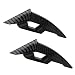 Hugwits Motorcycle Fairing Wing 724 x 159 Carbon Fiber Motorcycle Side Spoilers ClawShaped Motorbike Side Fairing Winglets Decor Universal for Most Motorcycles - Image 2