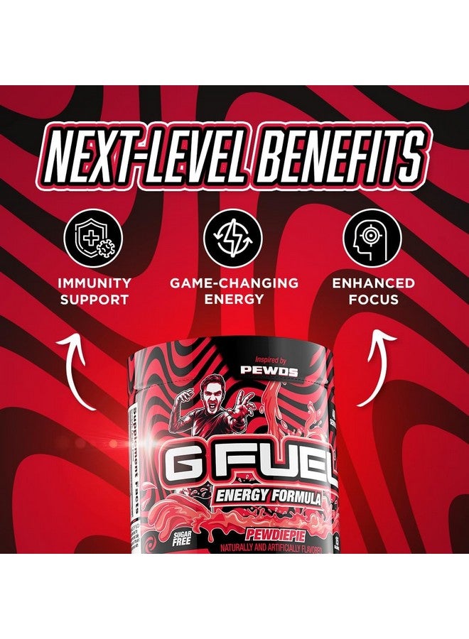 جي فيول مسحوق مشروب الطاقة جي فيول بيودي باي، مزيج كافيين قبل التمرين للألعاب، خالٍ من السكر، تركيز أمينو، فيتامينات ومضادات أكسدة، 9.9 أونصة (عنب بري، 40 حصة) - Image 3