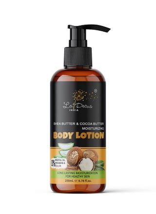 Moisturizing Body Lotion With Shea And Cocoa Butter Deep Hydration No Mineral Oil Parabens Silicones And Color 200Ml - pzsku/Z47A10B09A388340748D5Z/45/_/1706151909/22bfa292-1d29-44ed-9ea1-cd9b74de6e93