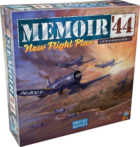 Asmodee Memoir '44 New Flight Plan Board Game EXPANSION - Take to the Skies with This Thrilling WWII Air Combat! Strategy Game for Kids & Adults, Ages 8+, 2 Players, 30-60 Min Playtime, Made by Days of Wonder - Image 1