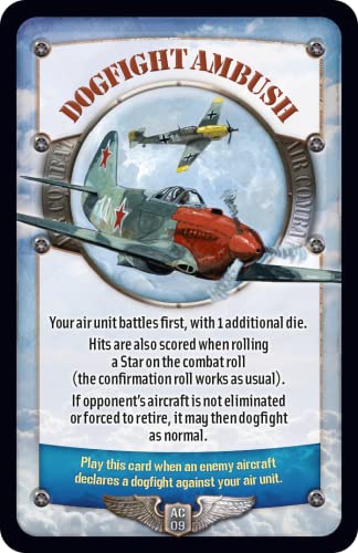 Asmodee Memoir '44 New Flight Plan Board Game EXPANSION - Take to the Skies with This Thrilling WWII Air Combat! Strategy Game for Kids & Adults, Ages 8+, 2 Players, 30-60 Min Playtime, Made by Days of Wonder - Image 5