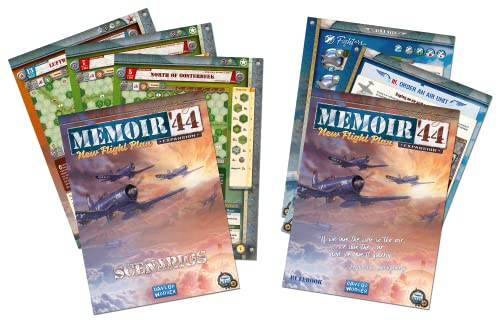 Asmodee Memoir '44 New Flight Plan Board Game EXPANSION - Take to the Skies with This Thrilling WWII Air Combat! Strategy Game for Kids & Adults, Ages 8+, 2 Players, 30-60 Min Playtime, Made by Days of Wonder - Image 3