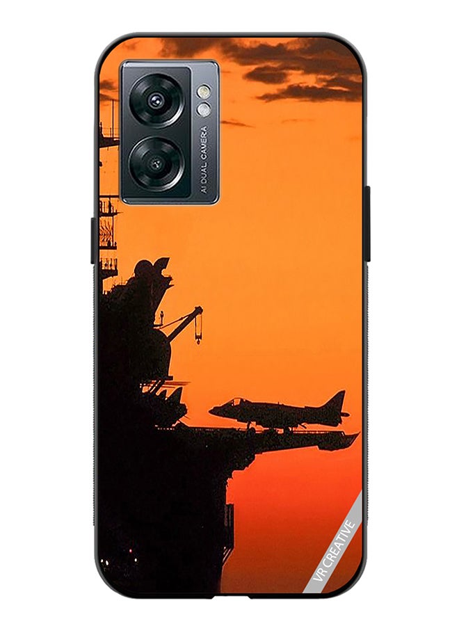 VR CREATIVE Protective Case Cover For Oppo A57 5G Eyes To The Skies Design Multicolour - Image 1