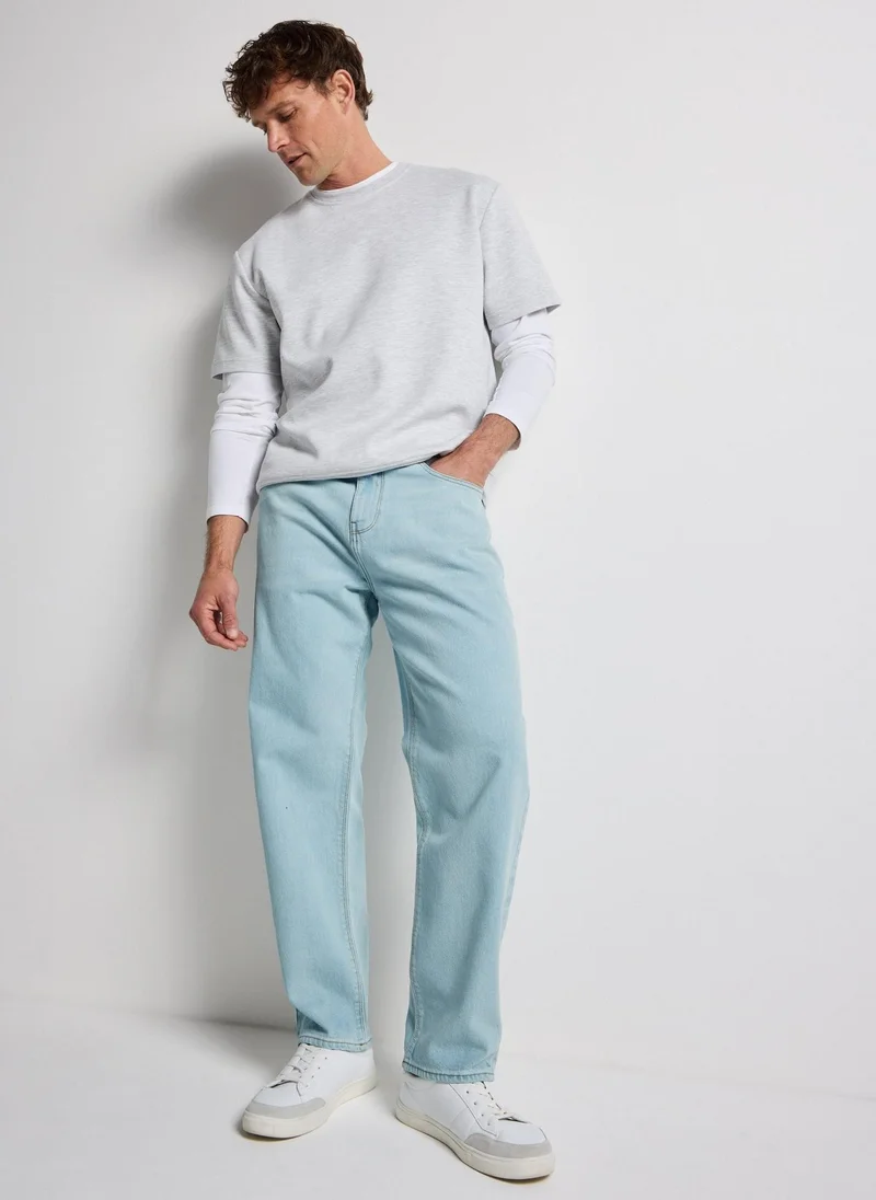 ماتلان Light Wash Relaxed Fit Jeans Regular