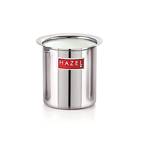 HAZEL Steel Milk Pot | Stainless Steel Milk Boiler Container | Milk Boiling Vessel Gunj for Kitchen, 6000 ML - Image 5