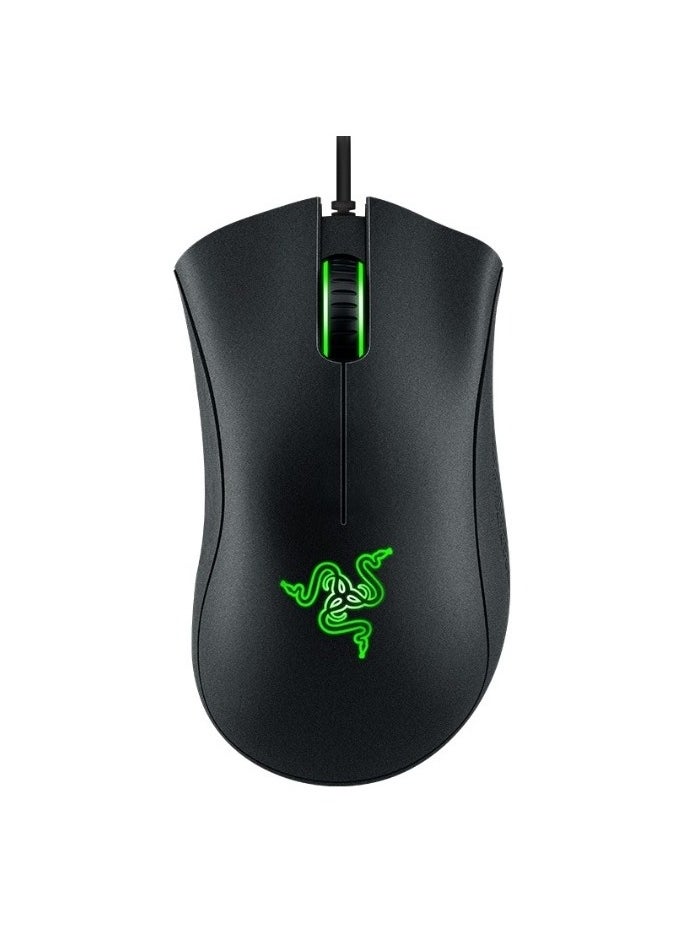 SCIENISH - SCIENISH Razer DeathAdder 3500DPI 3.5G Optical Sensor Gaming Mouse Black - Image 1