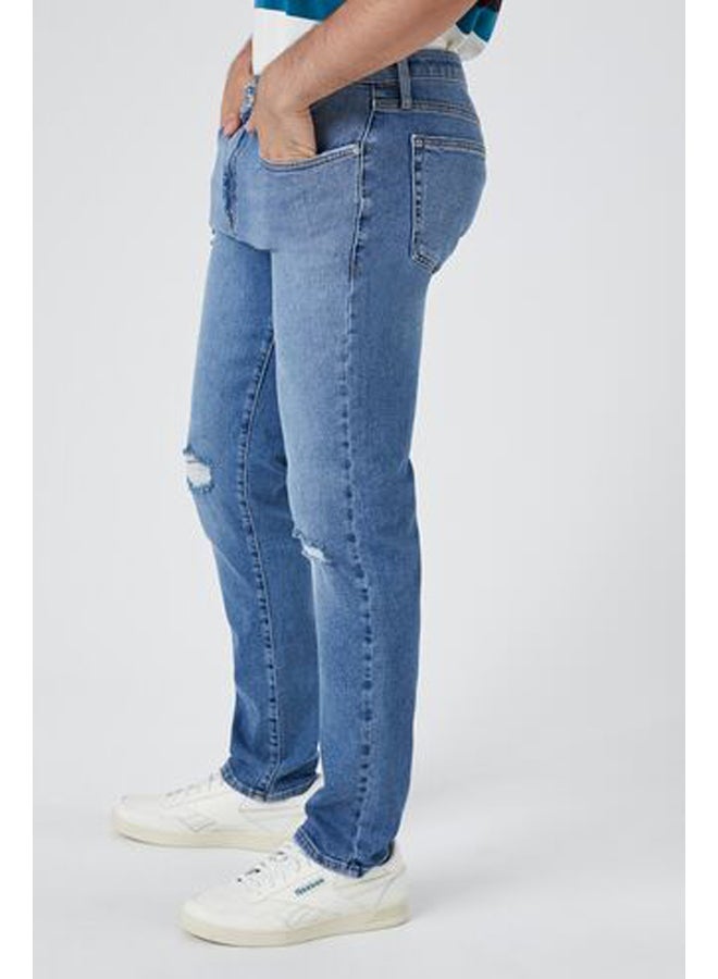 FOREVER 21 Distressed Skinny Jeans - Image 2